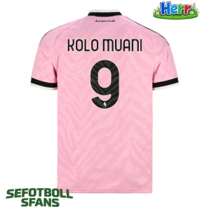 Juventus Randal Kolo Muani #9 Bortatröja 2026-27 Kortärmad